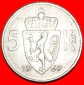 • LÖWE (1963-1973): NORWEGEN ★ 5 KRONEN 1969! OHNE VORBEH...