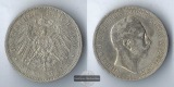 Preussen Kaiserreich  5 Mark  1900 A  Wilhelm II. 1888-1918  F...