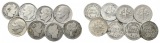 Amerika; 8 Kleinmünzen, one Dime 1901-1967