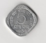 5 Paise Indien 1968 mit Raute unter der Jahreszahl   (M502)