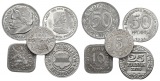 Weimarer Republik; Städtenotgeld, 5 Stück
