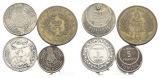 Tunesien; 4 Kleinmünzen
