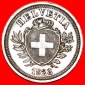 • HUT AUF SCHILD (1850-1941): SCHWEIZ ★ 1 RAPPEN 1928B INT...