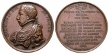 Linnartz Frankreich Bronzemedaille (1574)(Caque) a. Charles IX...