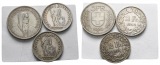 Schweiz; 3 Stück Münzen 1932/44/45