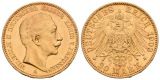 7,17 g Feingold. Wilhelm II. (1888 - 1918)