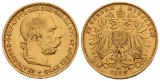 6,10 g Feingold. Franz Joseph I. (1848 - 1916)