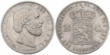 23,62 g Feinsilber. König Willem III. (1849 - 1890)