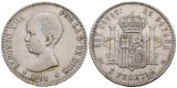 22,5 g Feinsilber. Alfonso XIII. (1886 - 1931)