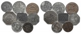 Notgeld diverser Städte, 8 Kleinmünzen