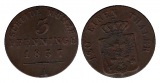 Preußen 3 Pfennig 1837 A aUNC
