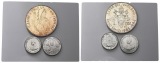 Italien; Vatikan, 3 Stück Münzen
