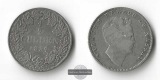 Nassau,  1/2 Gulden  1839	Wilhelm I.  FM-Frankfurt   Feinsilbe...