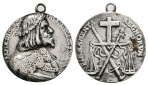 Linnartz RDR Ferdinand III. tragbare gegossene Silbermedaille ...
