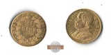 Vatikan  20 Lire 1868  MM-Frankfurt Feingold: 5,81g