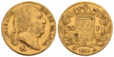 5,81 g Feingold. Paris. Ludwig XVIII. (1814 - 1824)