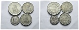 Schweiz, 4 Kleinmünzen 1965/1962/1913/1964