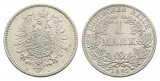 Kaiserreich, 1 Reichsmark 1881 A