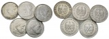 Drittes Reich, 5 Reichsmark 1935/1936, 5 Kleinmünzen
