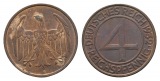 Weimarer Republik, 4 Reichspfennig 1932