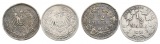 Kaiserreich, 1/2 Mark 1906, 2 Kleinmünzen