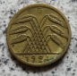 Weimar 5 Reichspfennig 1924 G