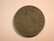 F10  Alliierte Besatzung  10 Pfennig 1948 F in ss  Originalbilder