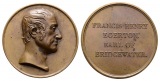 Linnartz GROSSBRTANNIEN, Bronzemed. (v. Donadio) Francis Henry...