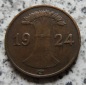 Weimar 1 Reichspfennig 1924 G