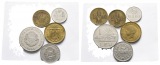 Rumänien; 6 Kleinmünzen