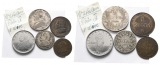 Vatikan; 5 Kleinmünzen 1867/1866/1959