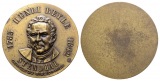 Linnartz FRANKREICH, Bronzemed. o.J.,  Henri Beyle, Schriftste...