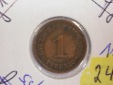 F-02  KR  1 Pfennig 1895 E in ss/ss+    Originalbilder