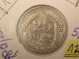 F-02  KR  25 Pfennig  1910 A in  vz+/vz-st   Originalbilder