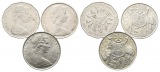 Australien; 3 Stück 50 Cent Münzen 1999/1982
