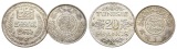 Tunesien; 2 Münzen