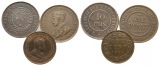 Ausland; 3 Kleinmünzen 1897/1911/1906