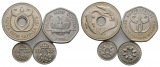 Neu Guiena; 4 Kleinmünzen 1935/1975/1998