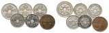 Neu Guiena; 6 Kleinmünzen 1935-1975
