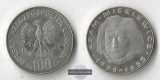 Polen  100 Zloty  1978  FM-Frankfurt  Feinsilber: 10,38g