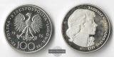 Polen  100 Zloty  1976 Tadeusz Kościuszko  FM-Frankfurt   Fei...