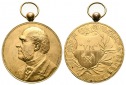 Linnartz Bergbau Belgien vergoldete Bronzemedaille 1887(E.L.Ge...