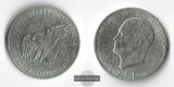 USA,  1 Dollar  1971 S  Eisenhower Dollar    FM-Frankfurt  Fei...