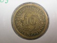 F-03  Weimar  10 Renten Pfennig 1924 D in ss     Originalbilder