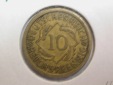 F-03  Weimar  10 Reichs Pfennig  1936 E in vz  Originalbilder