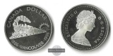 Kanada.  1 Dollar  1986  FM-Frankfurt  Feinsilber: 11,66g
