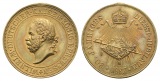 Preussen; Medaille 1887, Bronze, 18,15 g, Ø 33,4 mm, Henkelspur