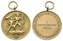 Drittes Reich; Medaille 1938, Bronze, 14,89 g, Ø 32 mm, tragbar
