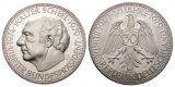 Linnartz BRD Walter Scheel Silbermedaille 1979, 48,26g/fein, 4...