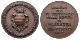 Linnartz ITALIEN, BARLETTA, Bronzemed. 1903, 400 Jahrfeier Tur...